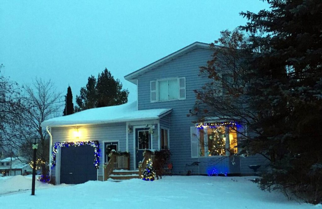 Christmas in Carleton Place House Tour Christmas decorating ideas stone home winter