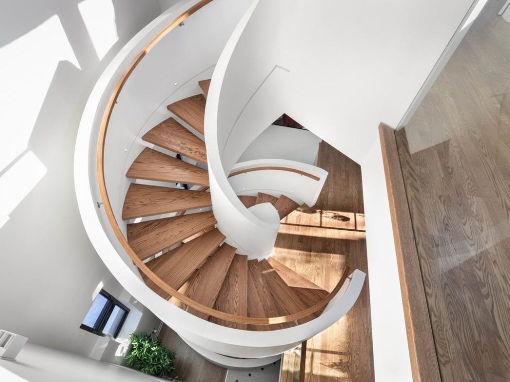 2019 Housing Design Awards Ottawa design awards Ha2 Architectural Design & RND Construction circular staircase Ottawa custom homes