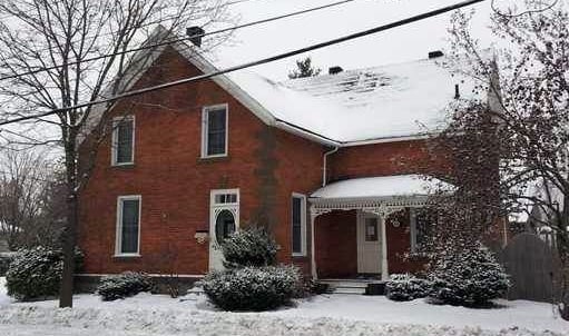 Christmas in Carleton Place House Tour Christmas decorating ideas brick Victorian home winter