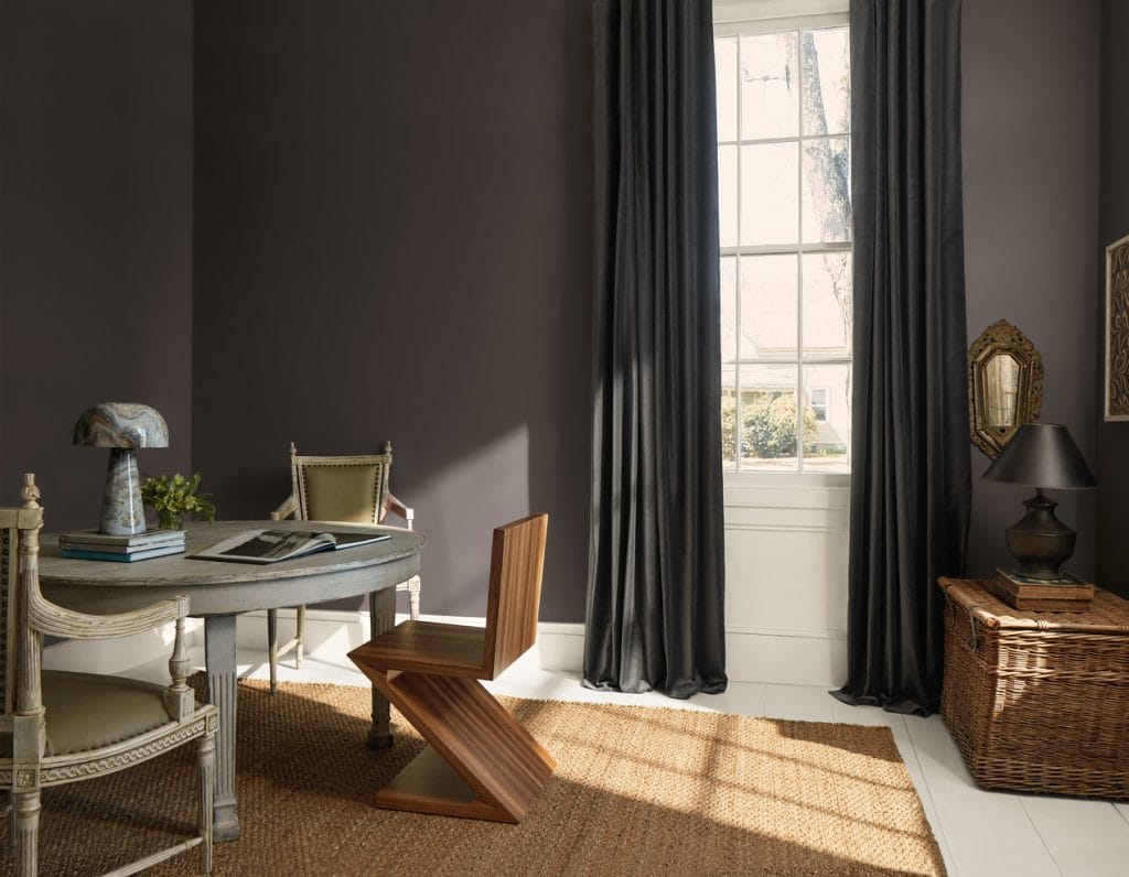color of the year 2026 benjamin moore silhouette