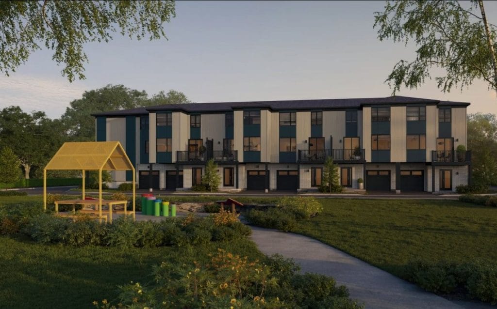 Glenview Homes’ back-to-back townhomes