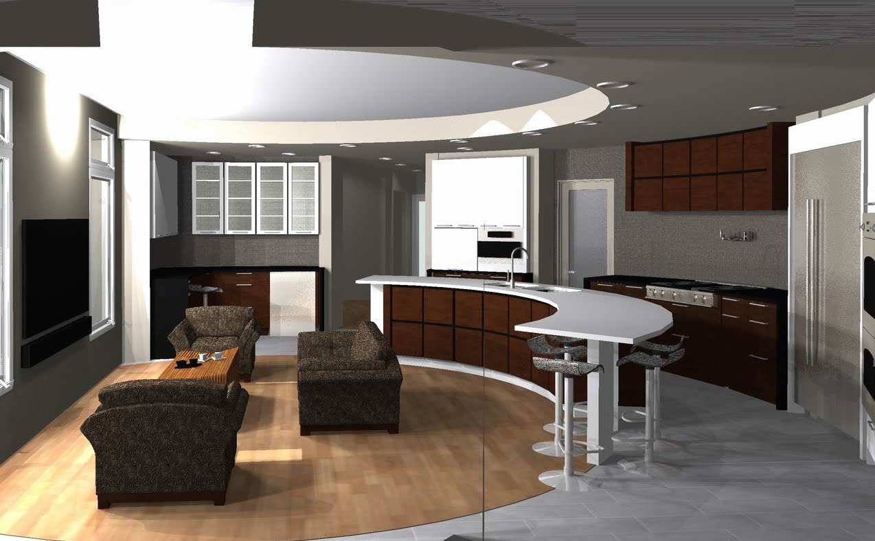 kitchen concept curved