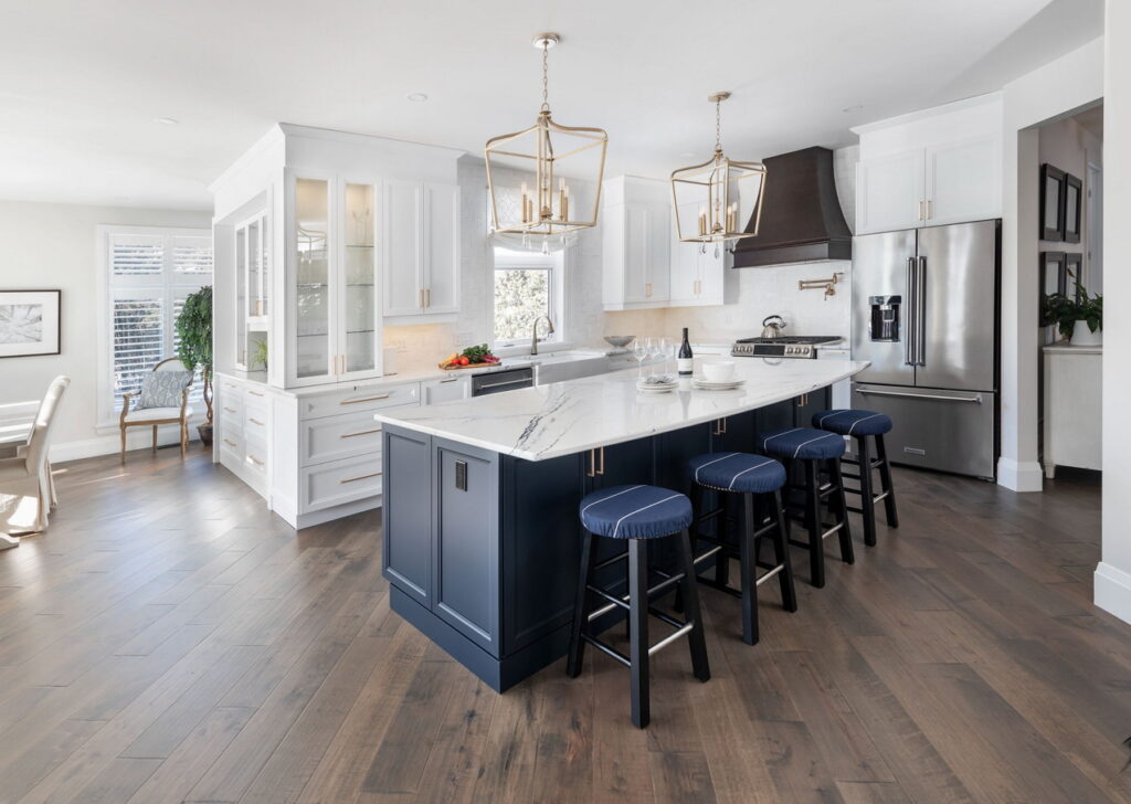 people's choice award ottawa housing design awards laurysen kitchens blue and white