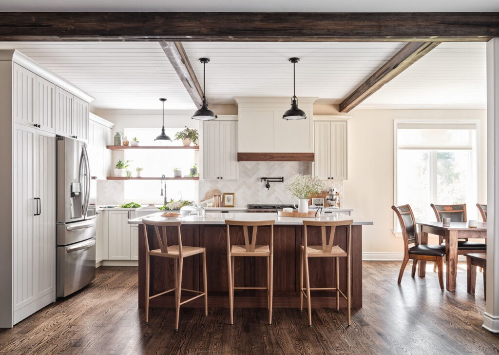 2023 final round people's choice award ottawa housing design awards eastboro designs parliament millwork kitchen ceiling beams