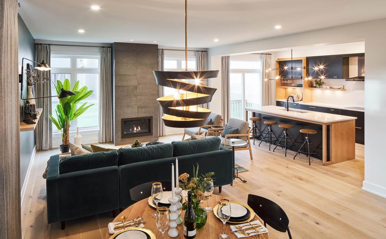 EdenWylde models Ottawa new homes open concept