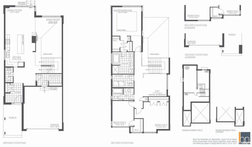 HN Homes Mayfair model floor plan