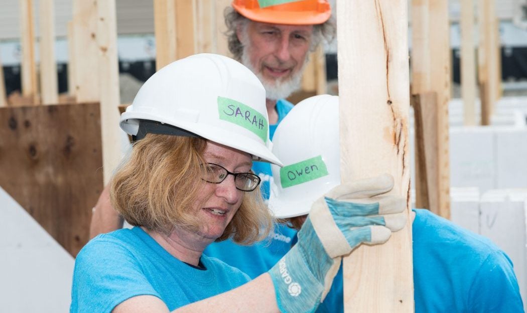 Habitat for Humanity team build