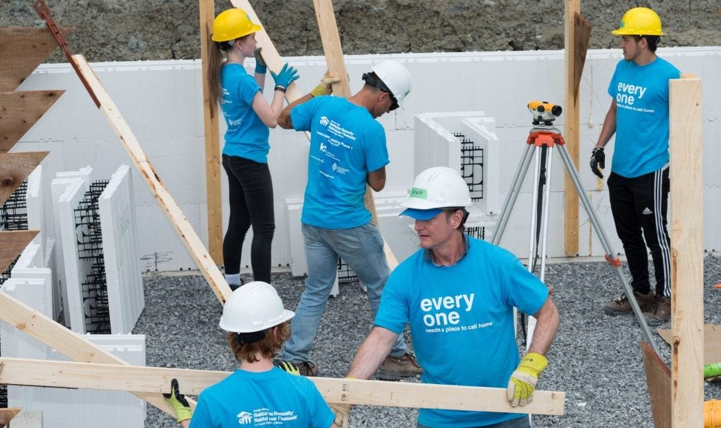 Habitat for Humanity team build