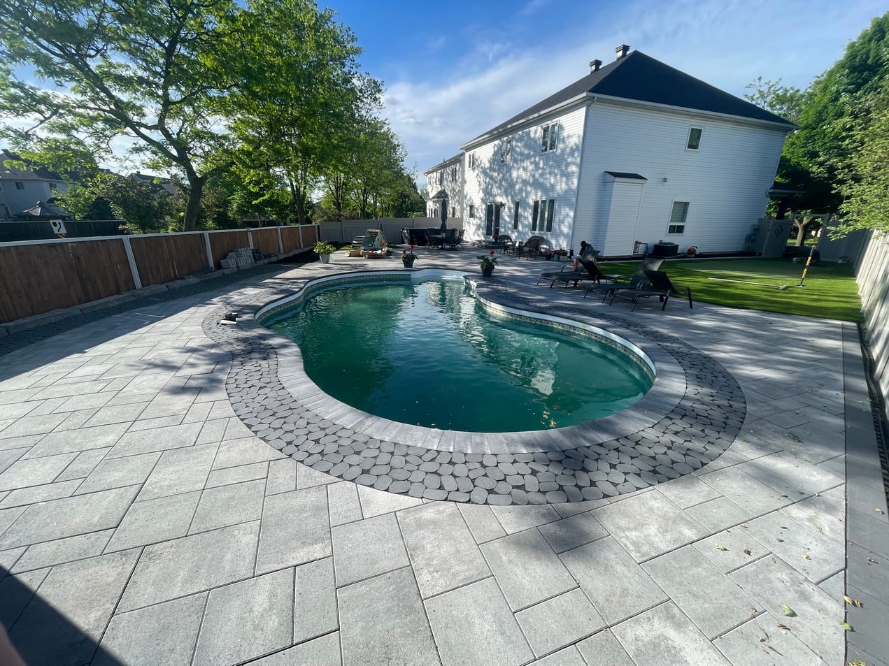 life long landscaping ottawa outdoor spaces backyard pool