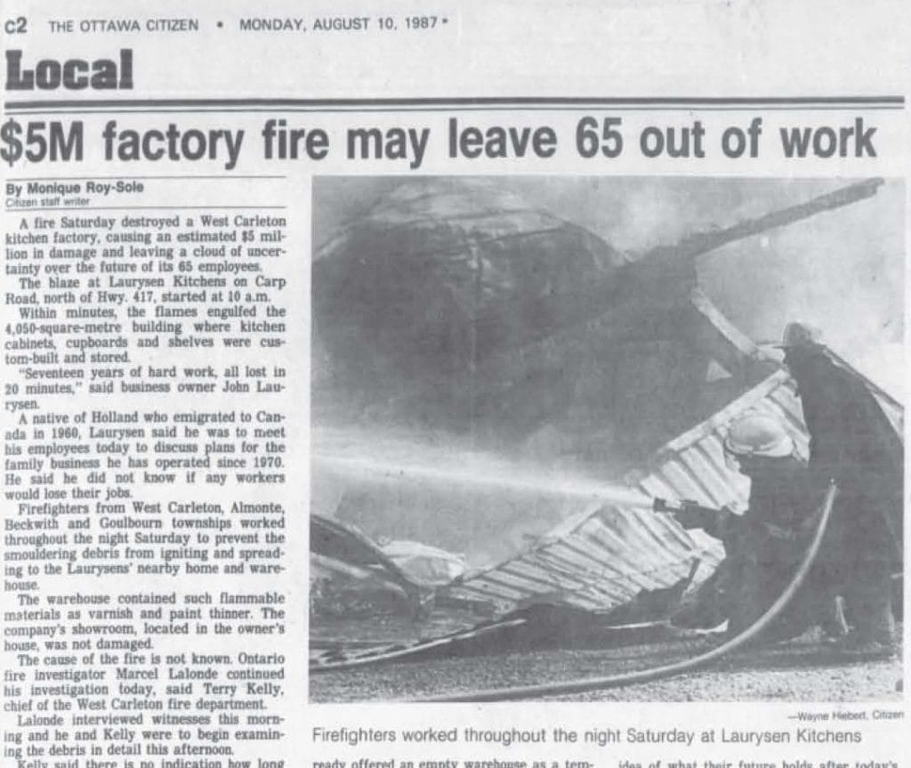 ottawa citizen fire 1987