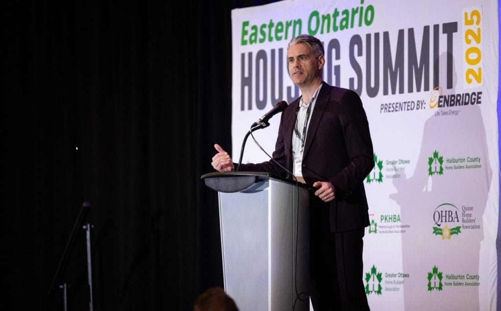Eastern Ontario Housing Summit 2025 mike moffat smart prosperity institute