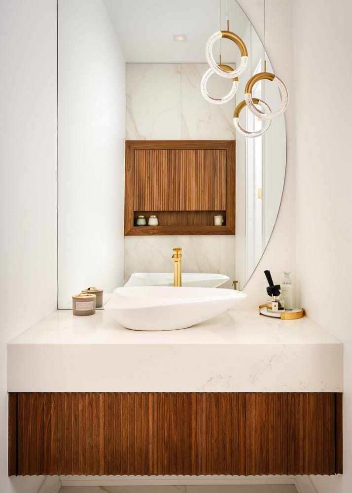 2025 NKBA awards ottawa design powder room vanity Vida Kiani Kari Design Build