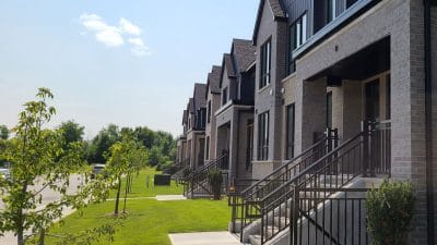 July 2025 new-home sales Ottawa housing streetscape