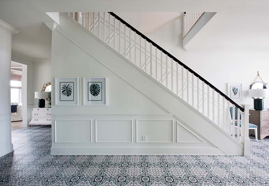 Pantone colour of the year Classic Blue Minto Communities Minto dream home staircase