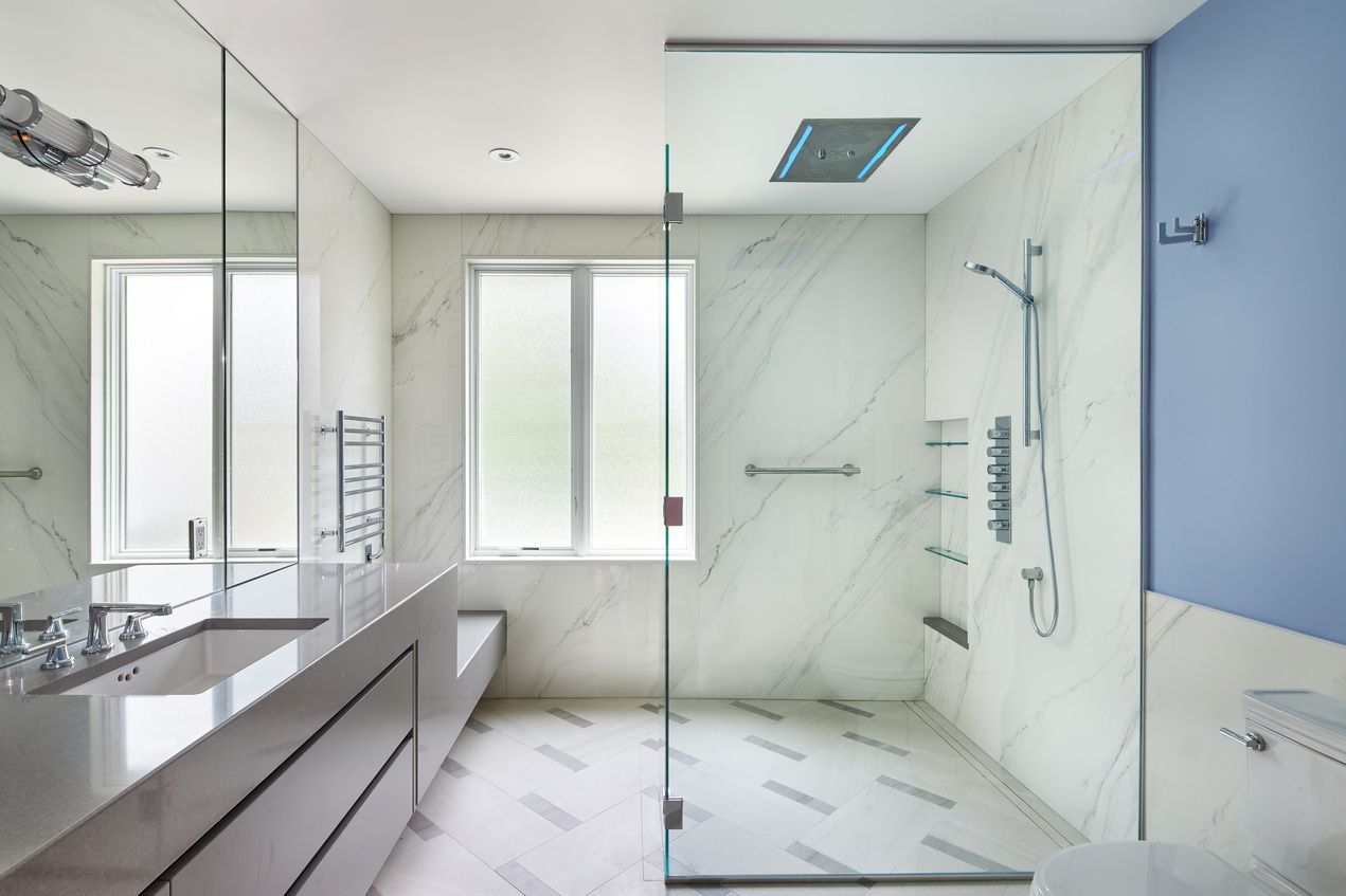 rnd construction towards net zero renovations panel ottawa ensuite zero threshold shower wet zone