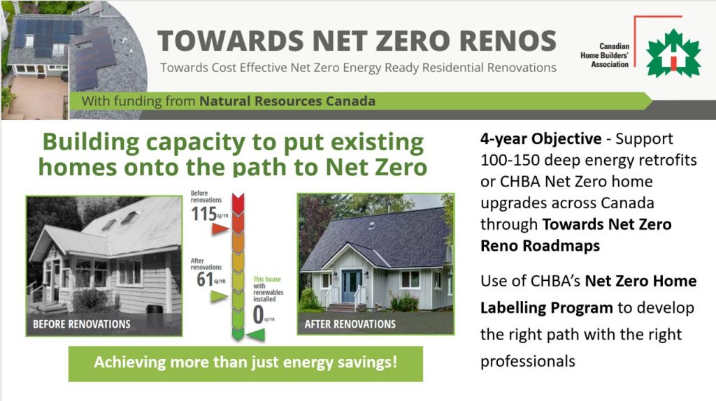 net zero panel chba towards net zero renovations initiative energy retrofits