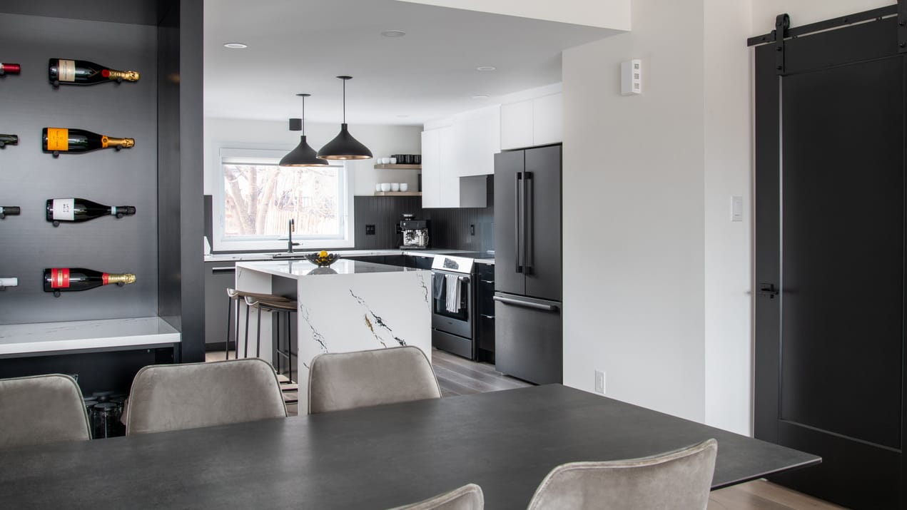 2025 RenoTour Parade of Homes ottawa renovations amsted design-build kitchen wine wall
