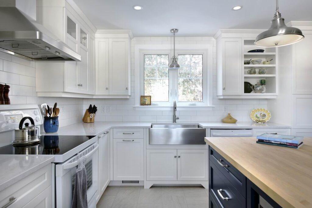 apron sink farmhouse style Ottawa kitchens Amsted Design-Build