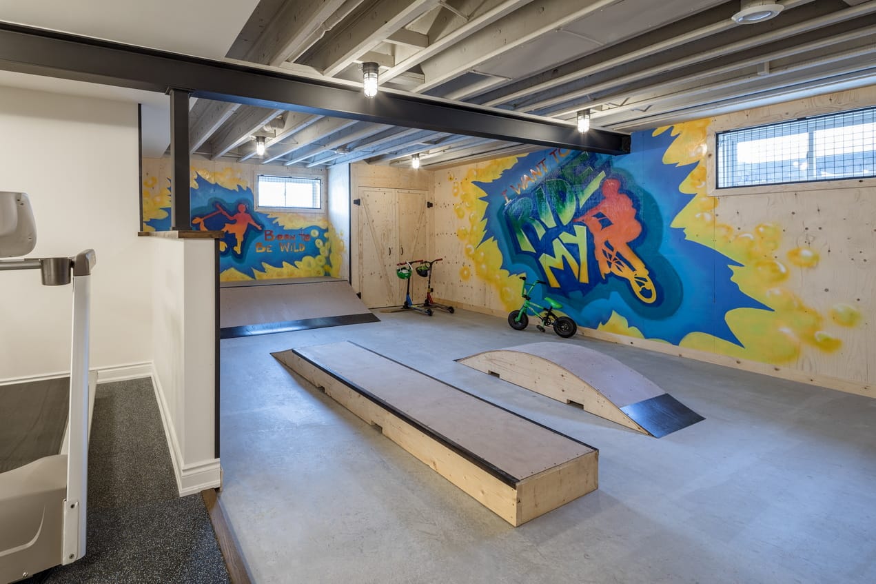 how to keep your reno from going off the rails ottawa renovations artium design build basement skateboarding
