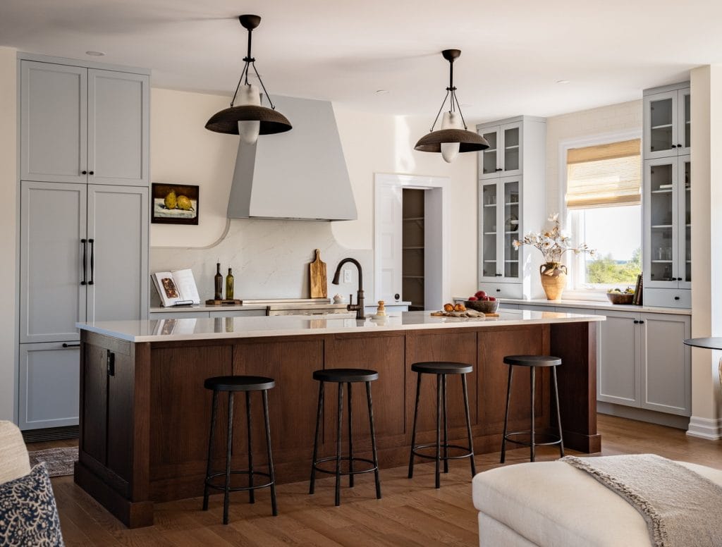 marshall’s bay in Arnprior eq homes two-tone kitchen