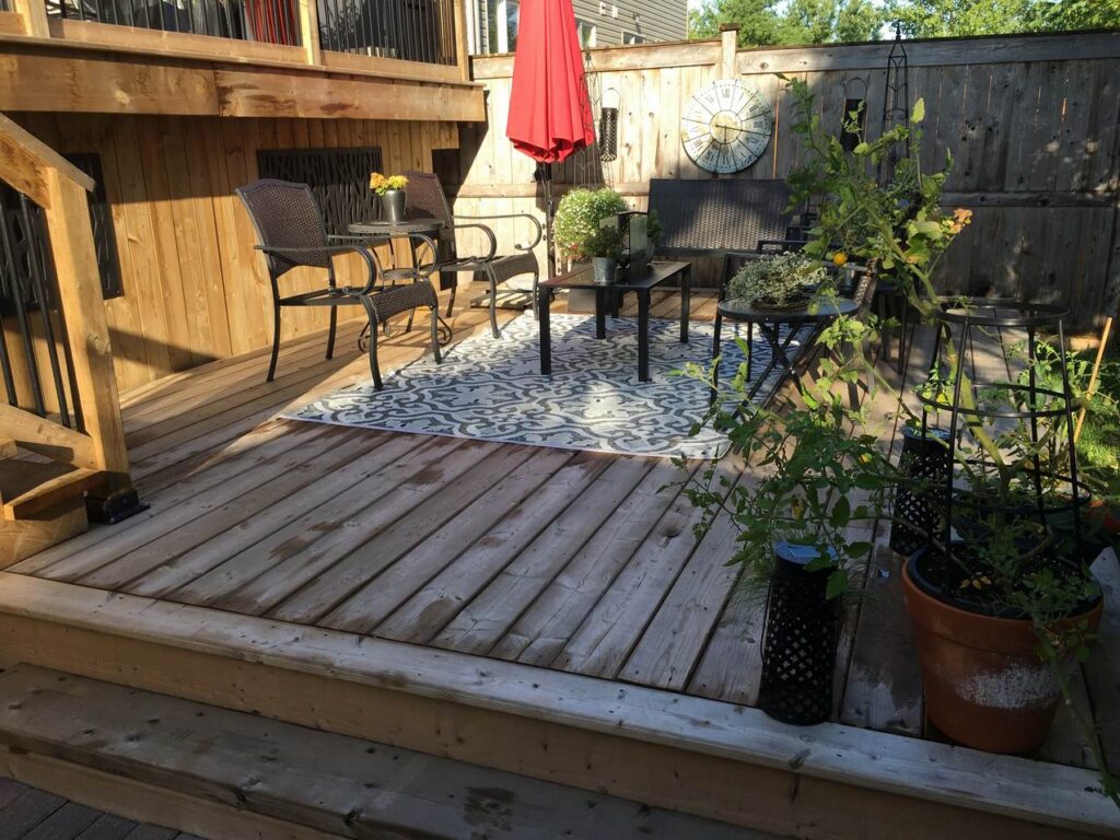 Sue Pitchforth Decor Therapy Plus backyard space