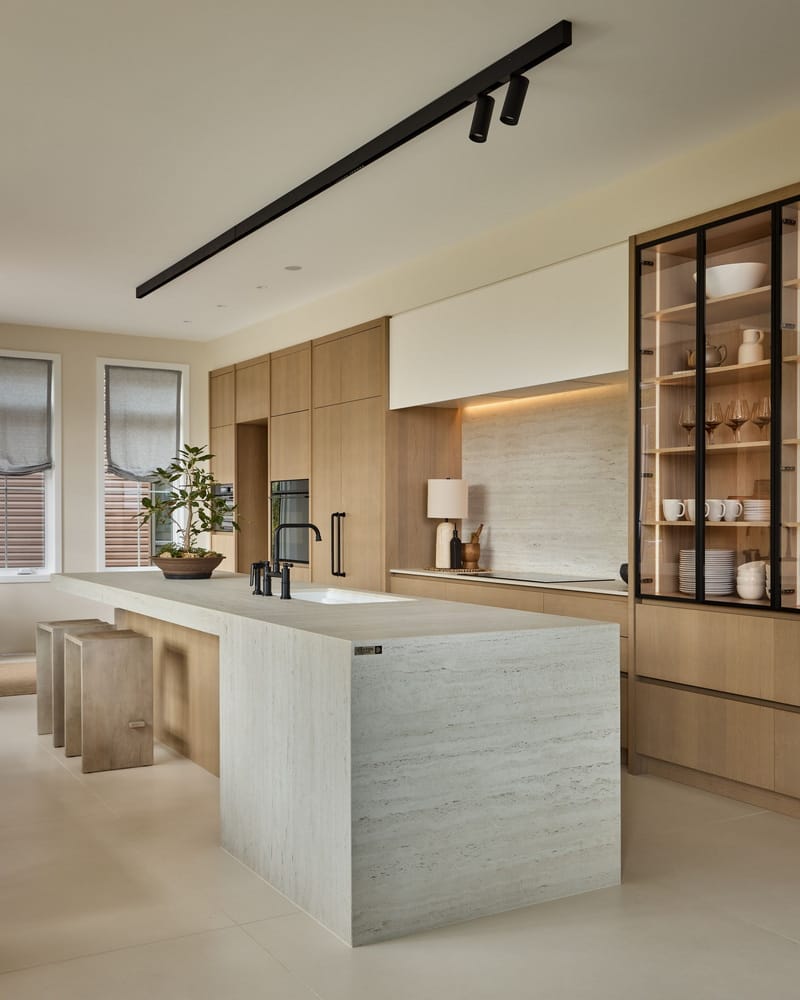 Laurysen at 55 kitchens dream home CHBA awards contemporary cantilevered island