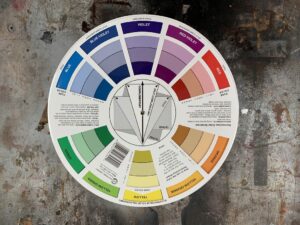 choosing paint colours colour wheel Steve Maxwell