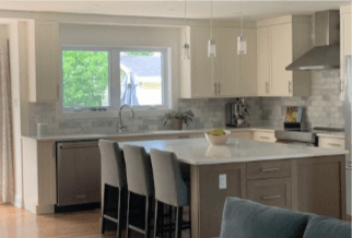 Amsted Design-Build Ottawa kitchens marble backsplash
