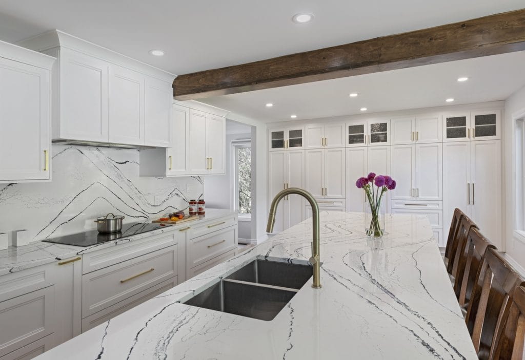 Laurysen Kitchens Ottawa renovations custom quartz