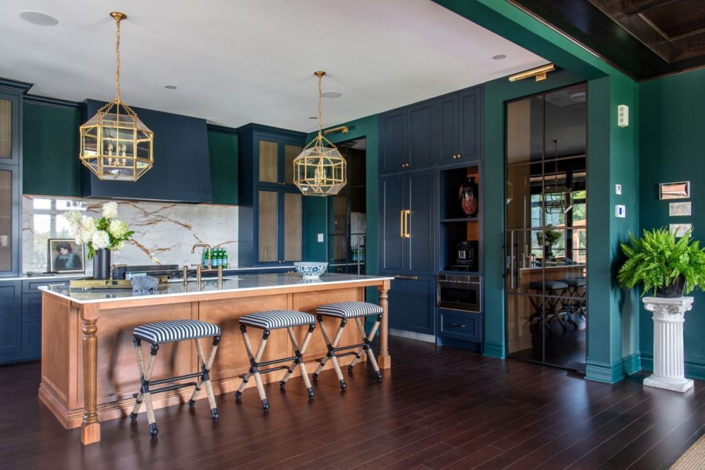 minto dream home cheo tanya collins kitchen blue cupboards ottawa new homes