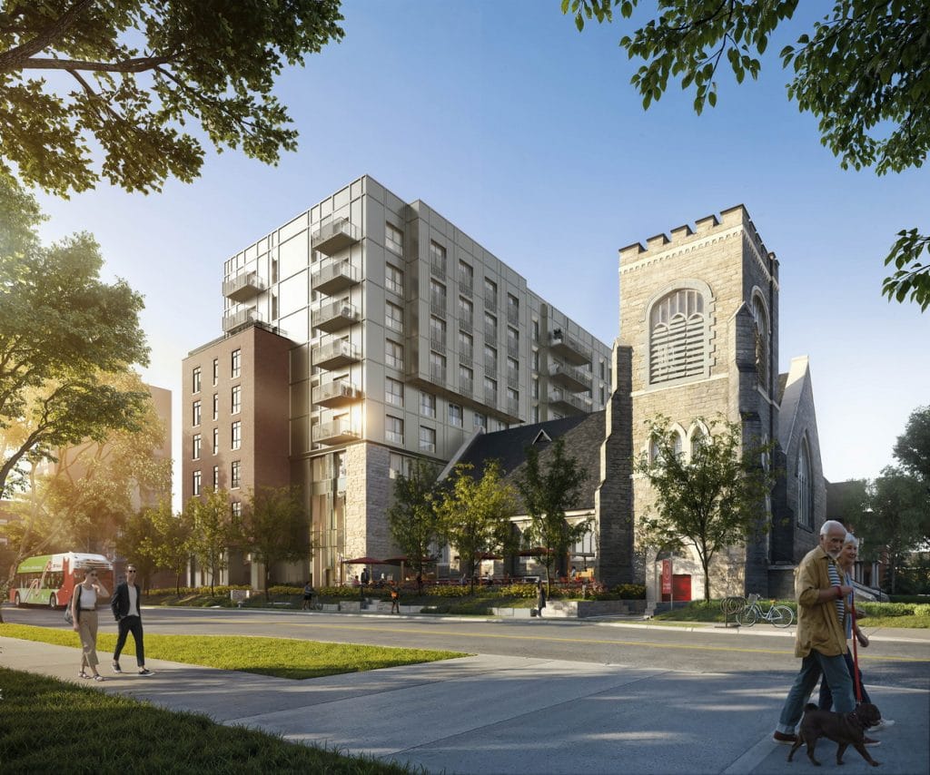 the evergreen all saints windmill development ottawa condo sandy hill