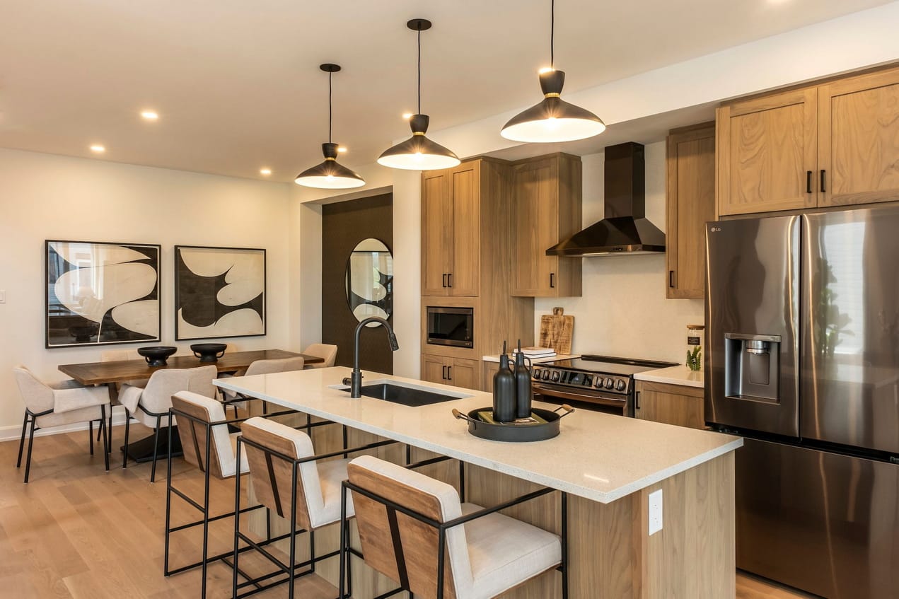 ottawa homes cardel aspen townhome kitchen