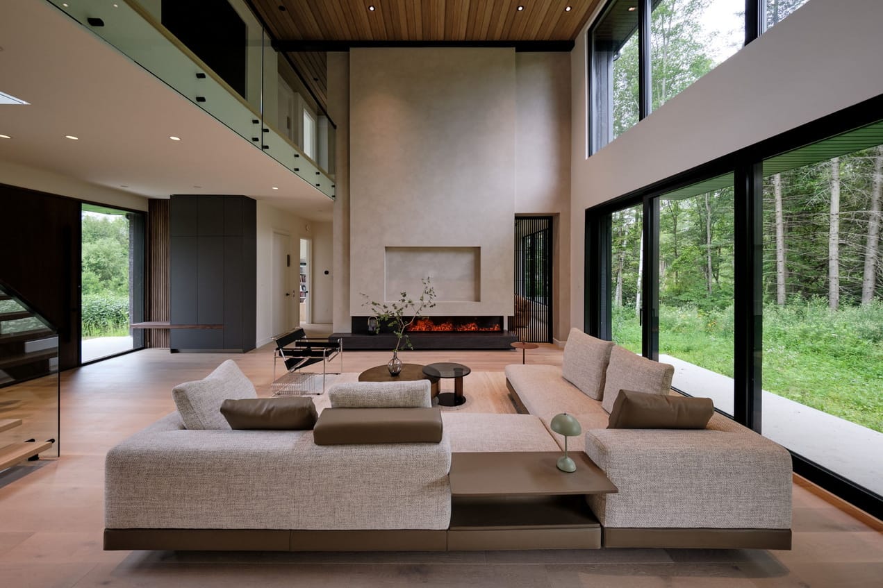 2025 Housing Design Awards ottawa homes neoteric developments living room contemporary two-storey