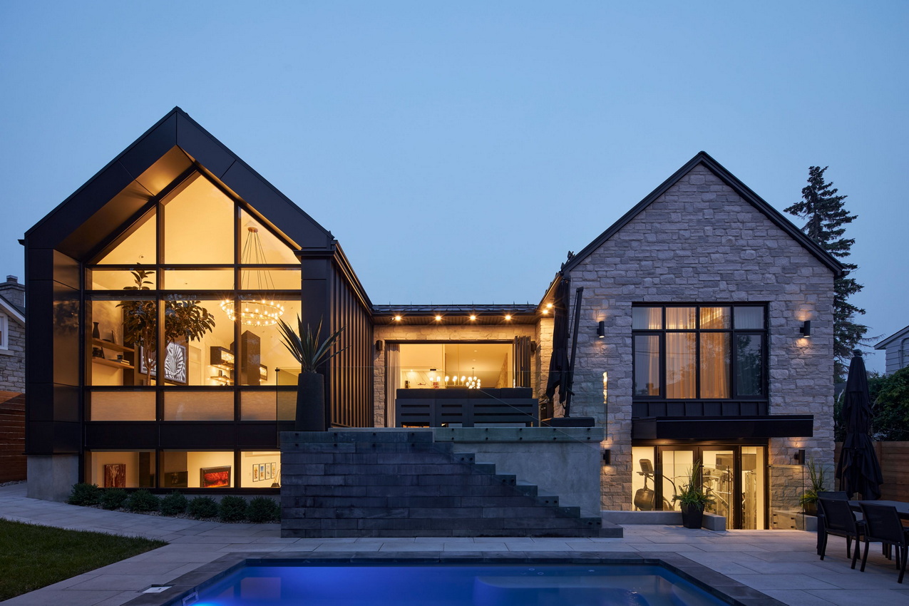 ottawa custom homes sj lawrence architect theberge homes