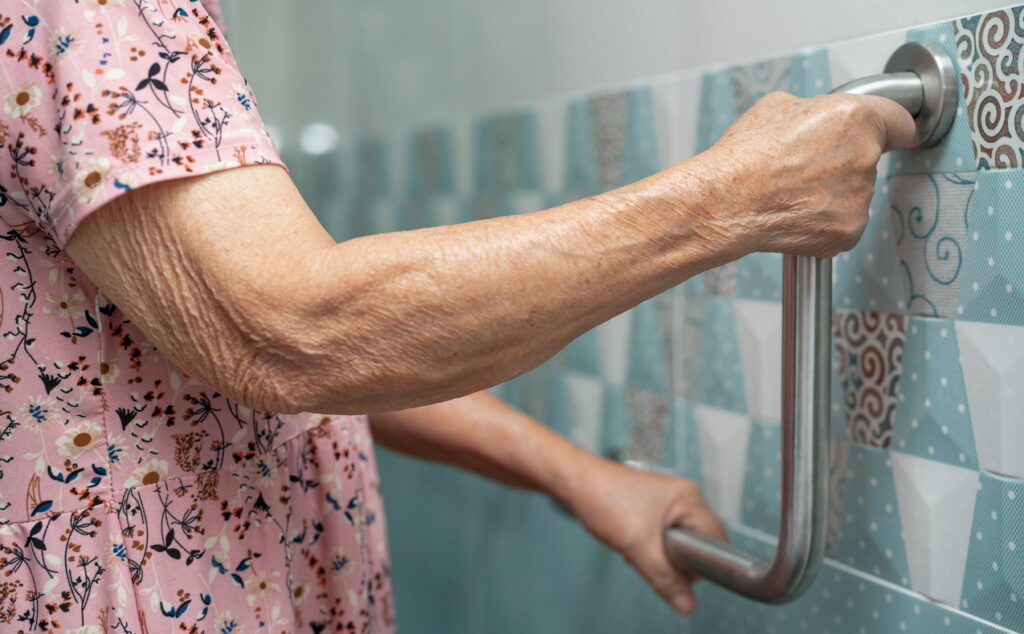 age at home aging in place grab bar accessibility