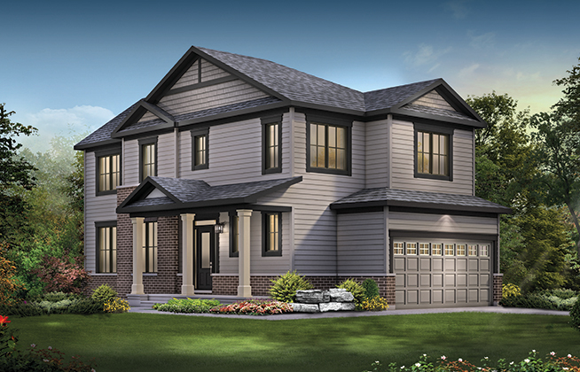 Ottawa new homes Minto Communities Jefferson two-storey single