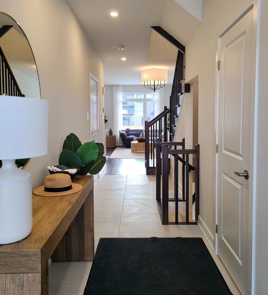 claridge homes ottawa new homes townhomes lytham foyer riverside south