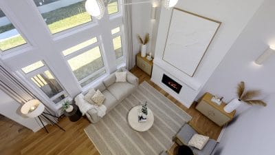 model homes by Urbandale Construction Ottawa riverside south two-storey single net zero ready