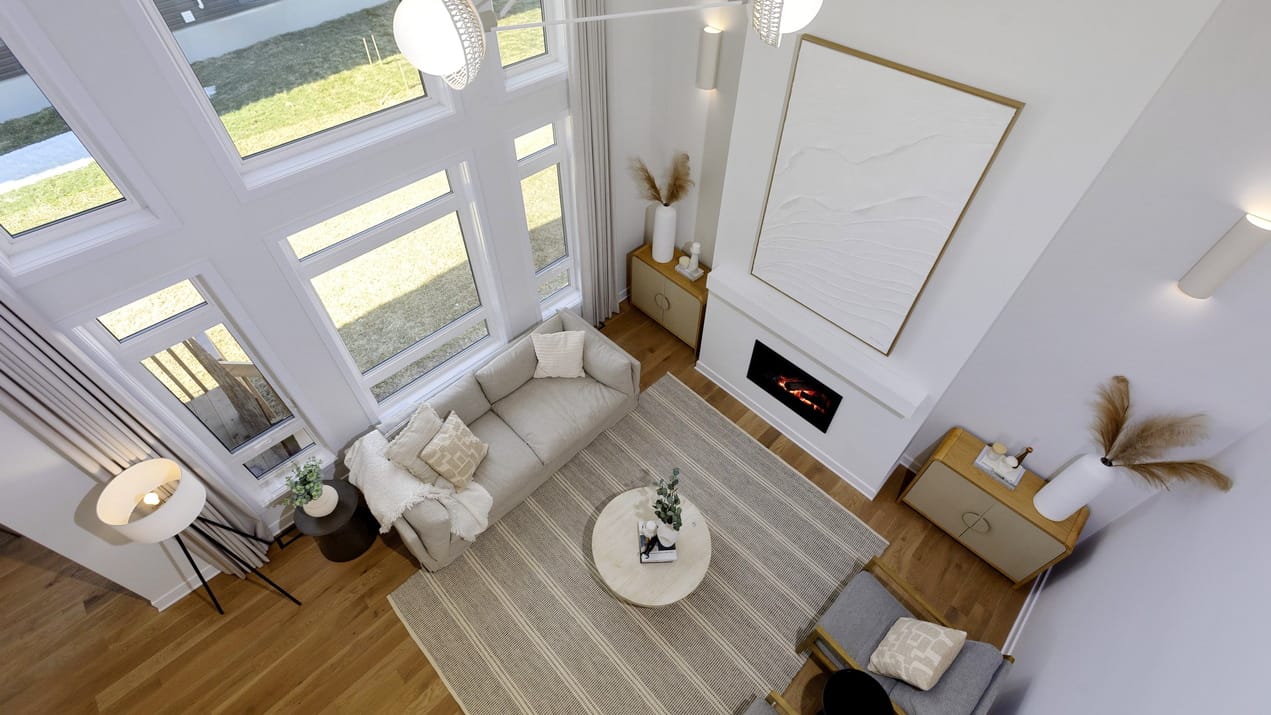 model homes by Urbandale Construction Ottawa riverside south two-storey single net zero ready