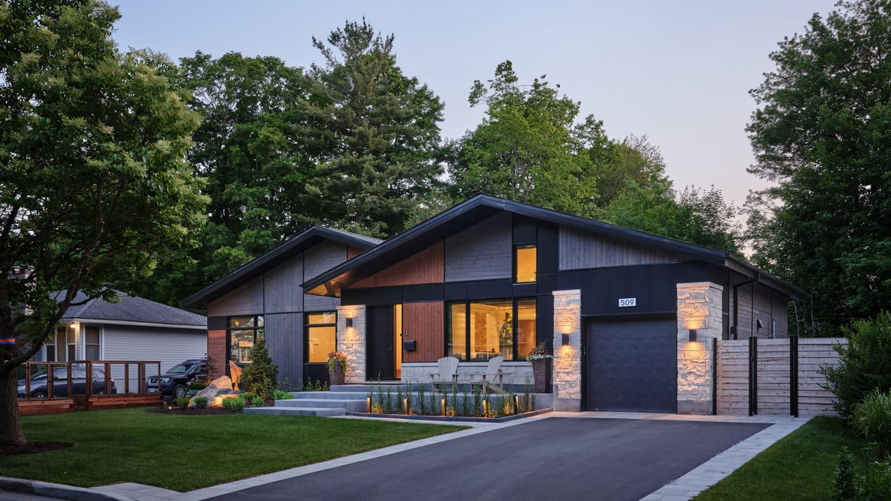 2025 Housing Design Awards Ottawa homes renovations net zero contemporary bungalow rnd construction