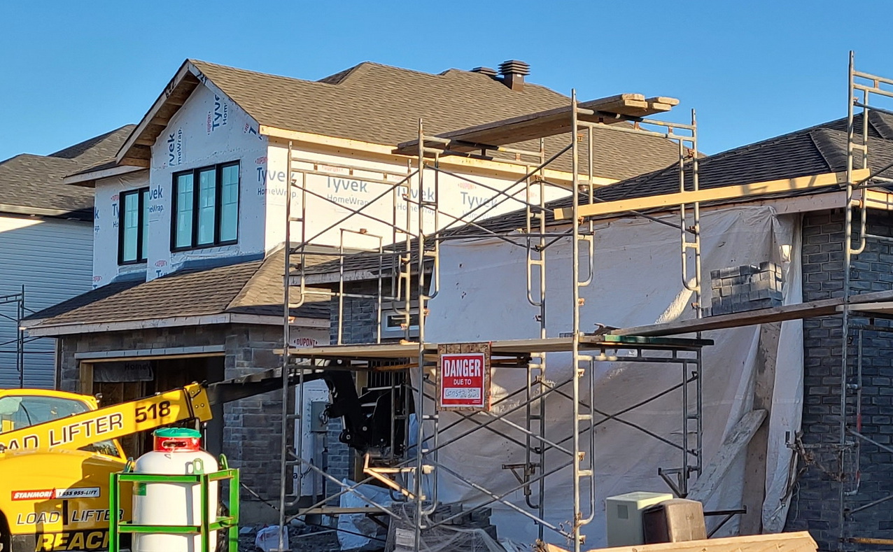 March 2022 new-home sales Ottawa construction