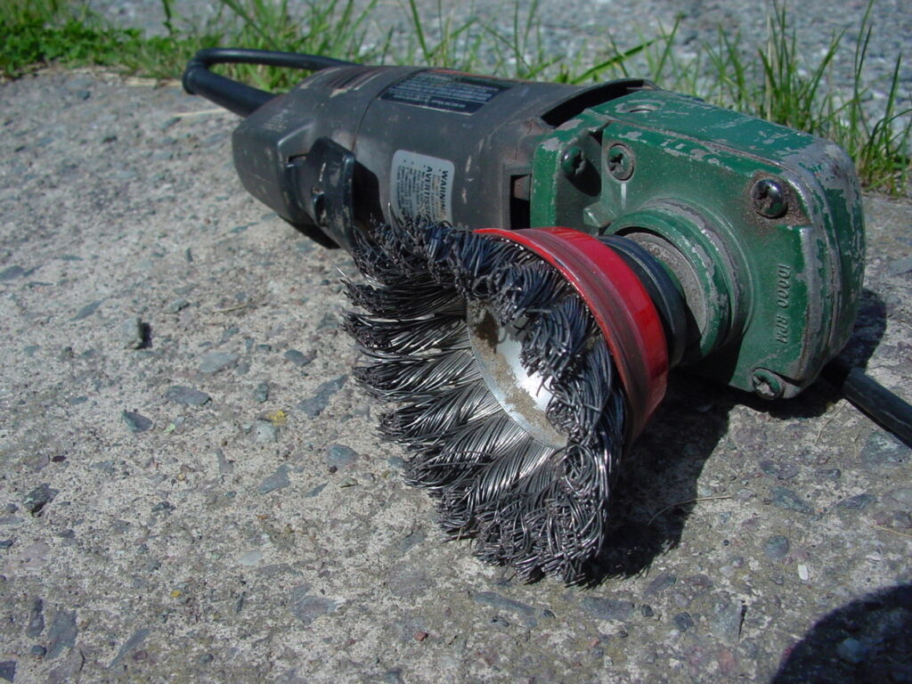 wire wheel grinder steve maxwell