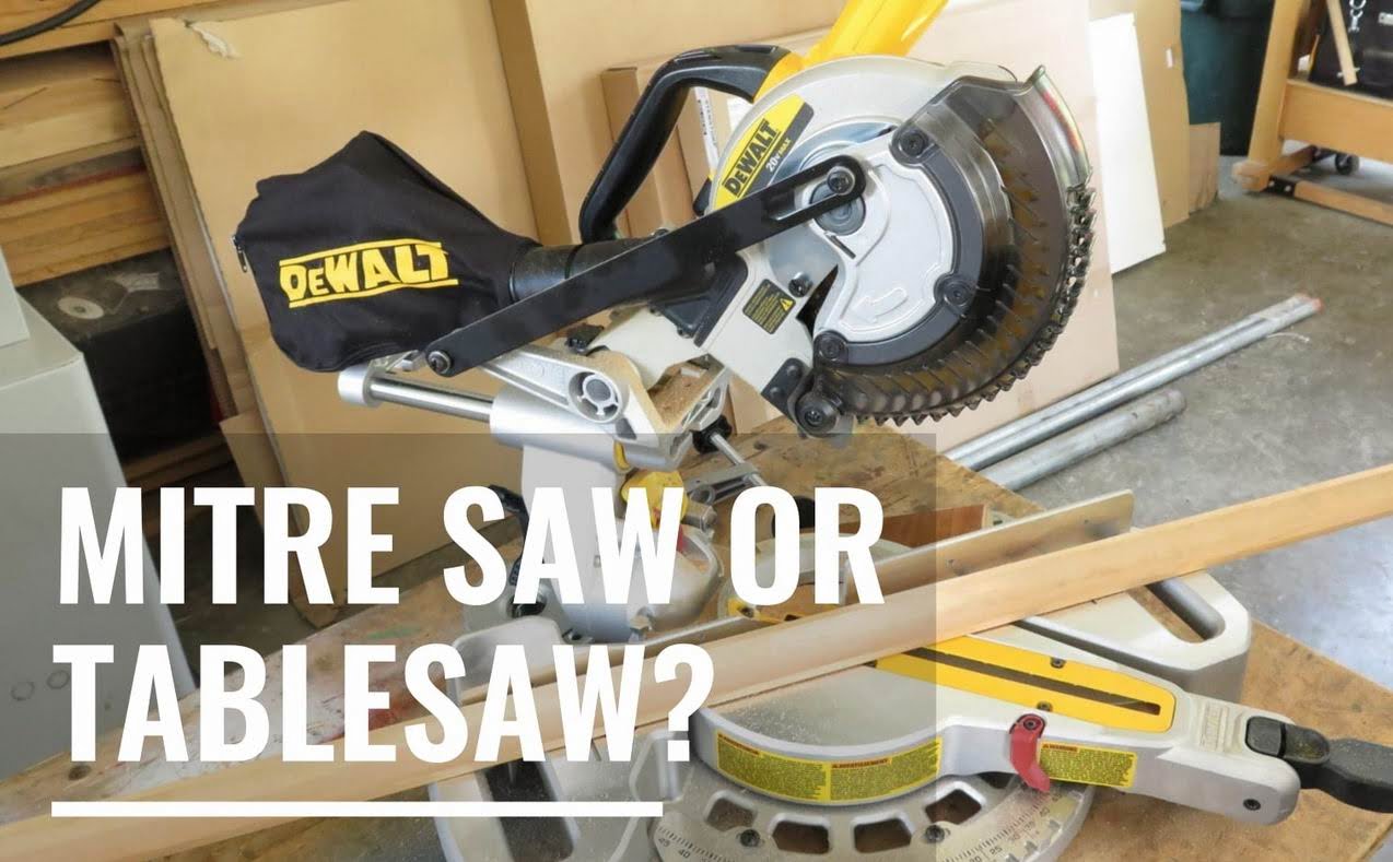 Steve Maxwell mitre saw or table saw home improvement