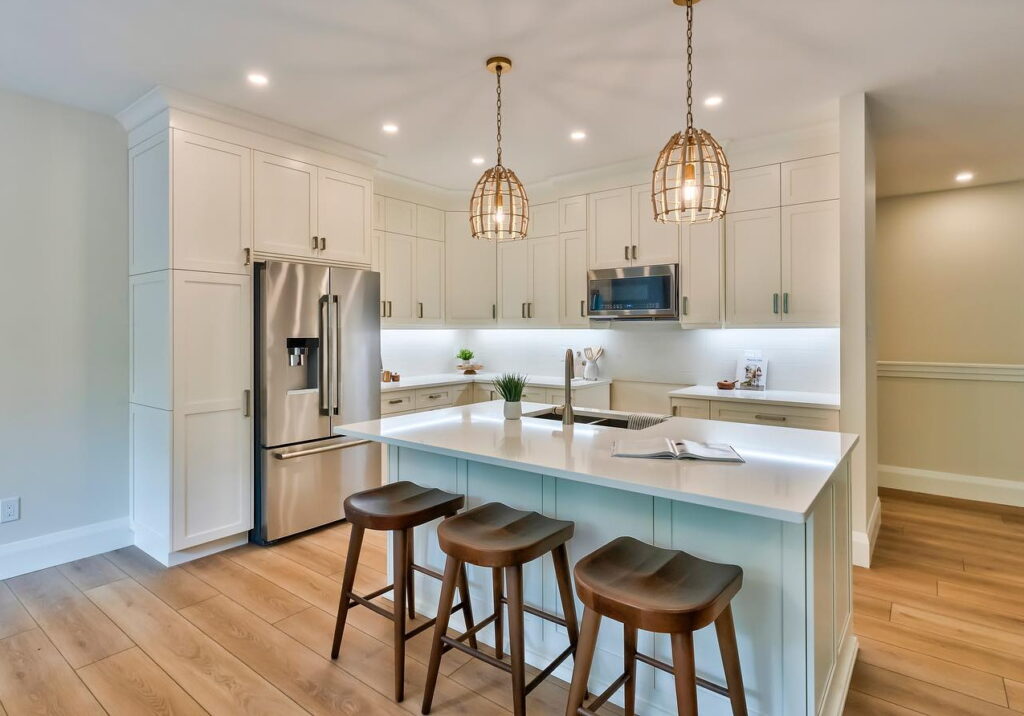 BLD Homes white kitchen