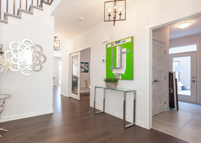 morris village model homes longwood opal foyer