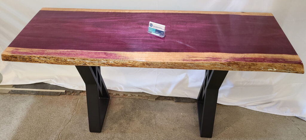 farmers’ markets Prior’s Edge Creations Carp Kent Deschamps live edge table