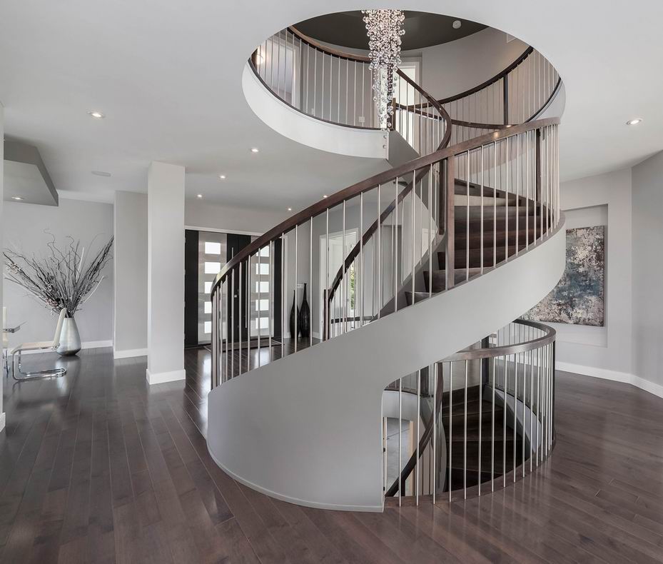 Ottawa staircases Canterra Design circular