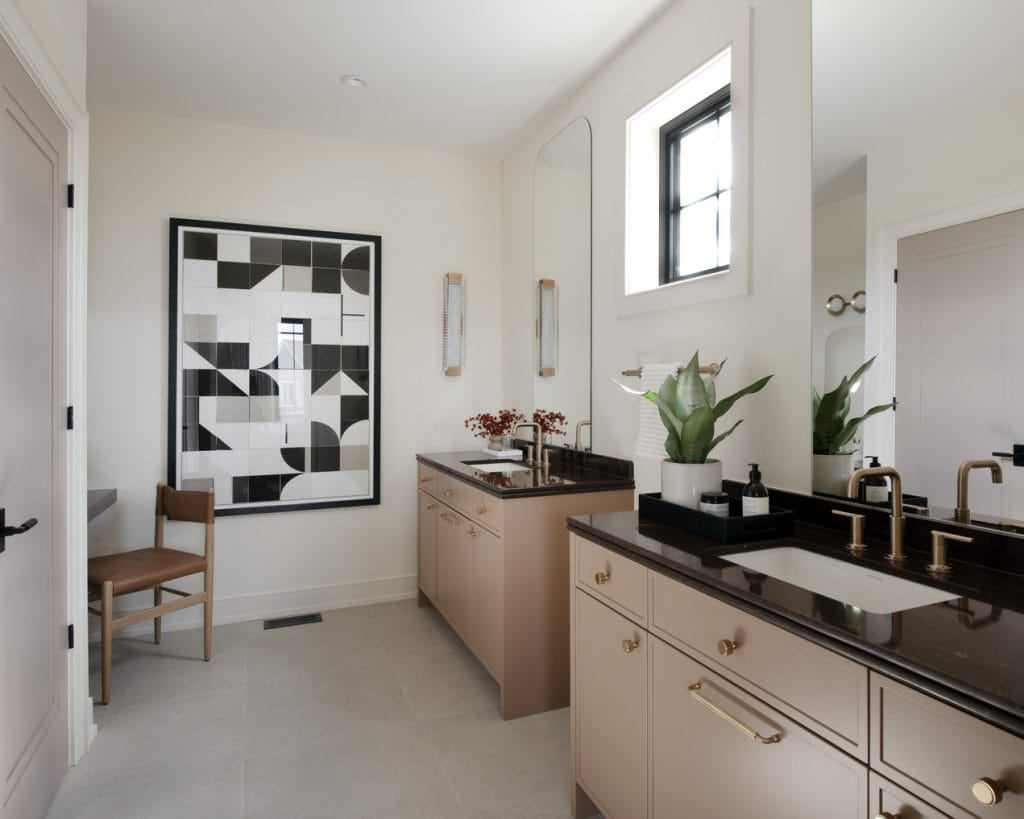 the sterling laurysen kitchens ottawa custom cabinetry double vanities bathroom