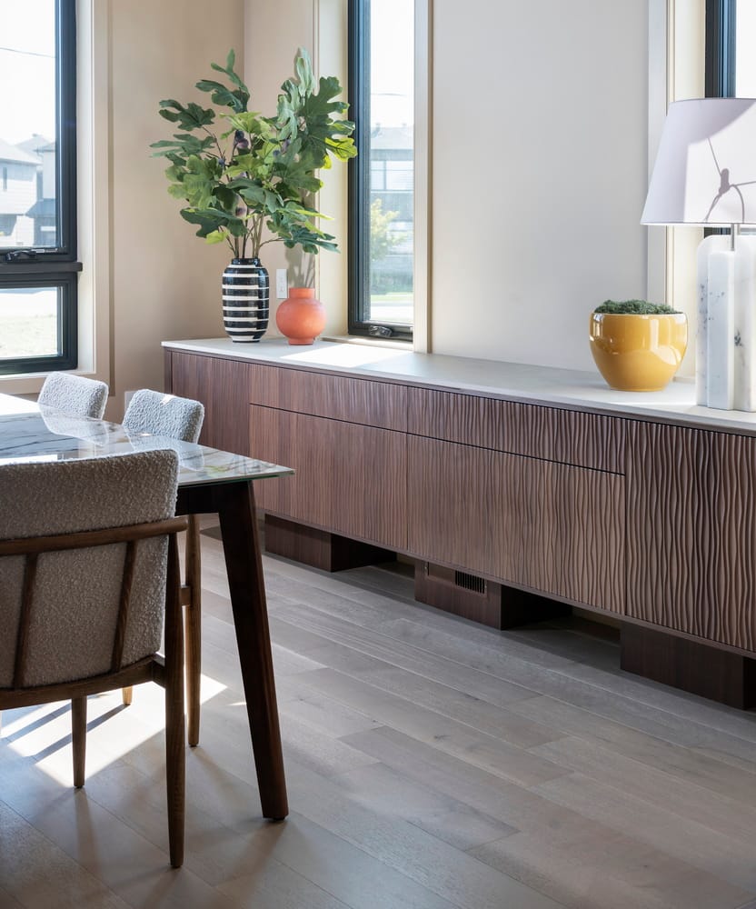 laurysen kitchens ottawa custom cabinetry dining room credenza