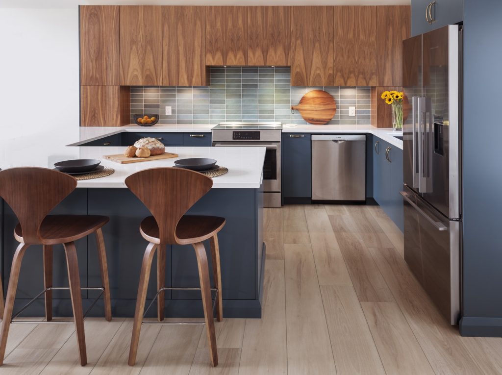 kitchen design styles laurysen ottawa mid-century green